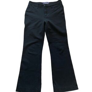 NYDJ Black Flare & Wide Leg Jeans